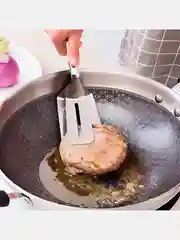 Лопатка кулинарные из нержавеющей стали, щипцы для стейка, мясо