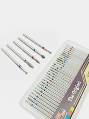 Набор алмазных фрез для маникюра и педикюра Diamond Drill Bit Set, 30 шт