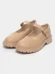 Бежевый лоферы женские