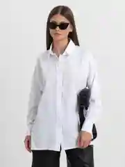 Рубашка женская белая классическая