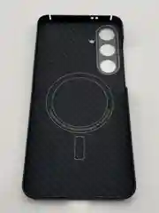 Чехол карбон для Samsung Galaxy S24 Plus, Настоящий Кевлар, MagSafe