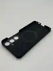 Чехол карбон для Samsung Galaxy S24, Настоящий Кевлар, MagSafe