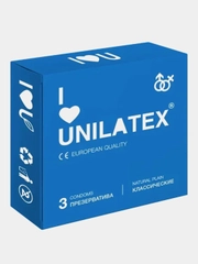 Презервативы UNILATEX Natural Plain, 3 штуки