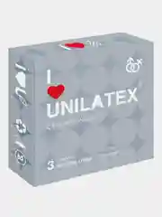 Презервативы UNILATEX Dotted, 3 штуки