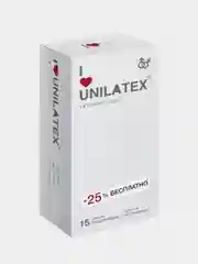 Презервативы UNILATEX UltraThin, 12 штук + 3 штуки в подарок