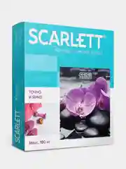 Весы напольные SCARLETT SC-BS33E067, стекло, рисунок, 180 кг