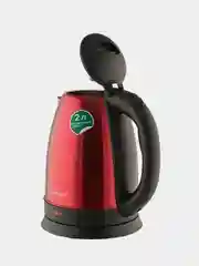 Электрический чайник SCARLETT SC-EK21S76, сталь, красный, 2 л, 1800 Вт
