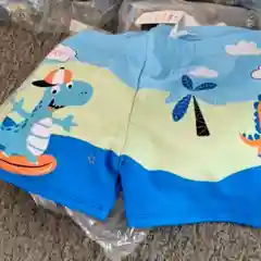 Желтый детские плавки для мальчика