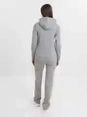 Спортивный костюм с капюшоном, с ассимитричной молнией