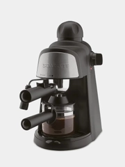 Кофеварка SCARLETT SC-037, черный, рожковая, 800 Вт