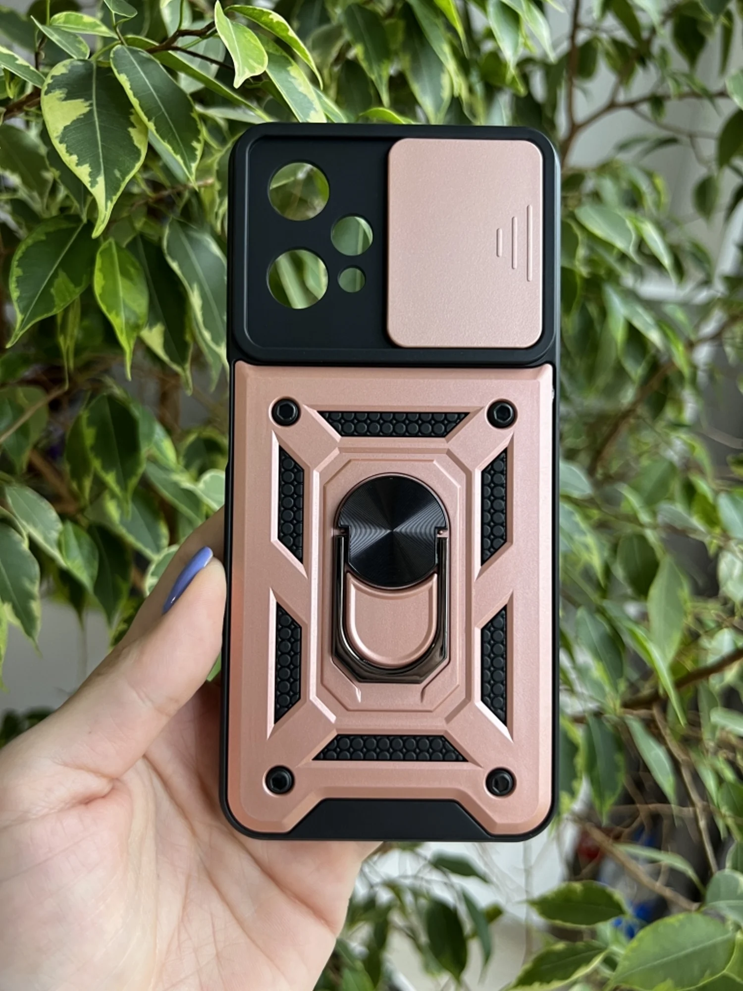 Розовый чехол противоударный armors для Realme 9 Pro и Realme 9 5G / Реалми 9 Про и Реалми 9 5G