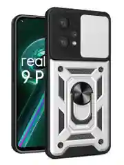 Серебряный чехол противоударный armors для Realme 9 Pro и Realme 9 5G / Реалми 9 Про и Реалми 9 5G