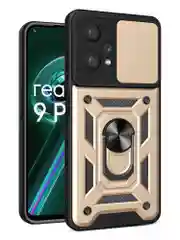 Золотой чехол противоударный armors для Realme 9 Pro и Realme 9 5G / Реалми 9 Про и Реалми 9 5G