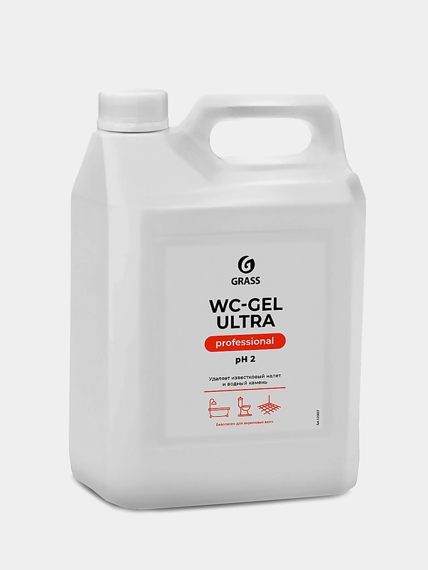 Чистящее средство для туалета Grass "WC-gel ultra", 5,3 кг