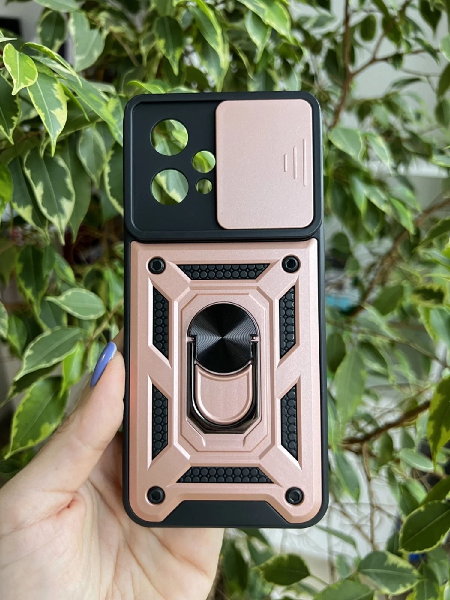 Розовый чехол противоударный для Realme 9 Pro Plus и Realme 9 4G / Реалми 9 Про + и Реалми 9 4G