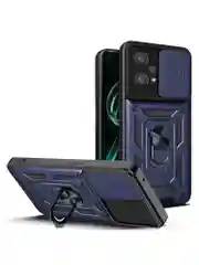 Темно-синий чехол противоударный для Realme 9 Pro Plus и Realme 9 4G / Реалми 9 Про + и Реалми 9 4G