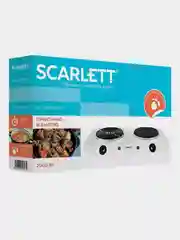 Электрическая плитка SCARLETT SC-HP700S42, 2 конфорки, белая, 2000 Вт
