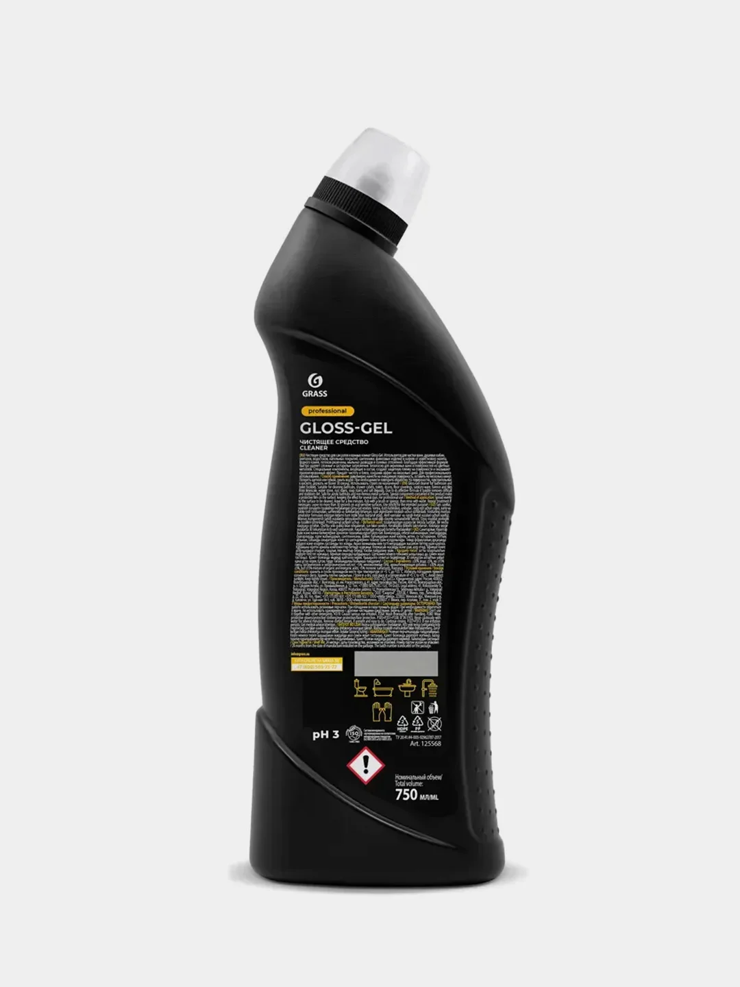 Чистящее средство Grass "Gloss-Gel Professional", 750 мл