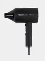 Фен SCARLETT SC-HD70I37, черный, 1900 Вт