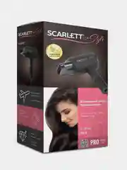 Фен SCARLETT SC-HD70I37, черный, 1900 Вт