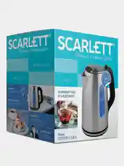 Электрический чайник SCARLETT SC-EK21S101, 2200 Вт, 1.8 л, сталь