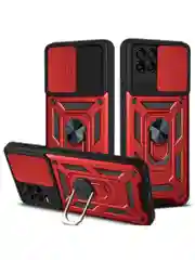 Серебряный чехол противоударный armors для Realme 8i и Narzo 50 4G / Реалми 8i и Нарзо 50 4G