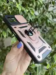 Розовый чехол противоударный armors для Realme 8i и Narzo 50 4G / Реалми 8i и Нарзо 50 4G