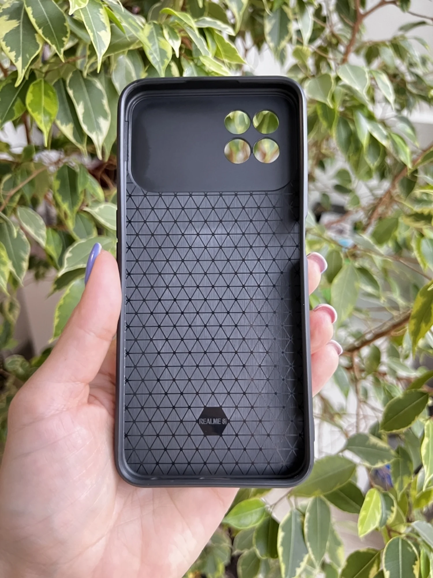 Розовый чехол противоударный armors для Realme 8i и Narzo 50 4G / Реалми 8i и Нарзо 50 4G