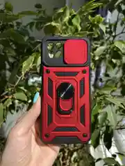 Красный чехол противоударный armors для Realme 8i и Narzo 50 4G / Реалми 8i и Нарзо 50 4G