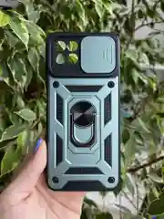 Зеленый чехол противоударный armors для Realme 8i и Narzo 50 4G / Реалми 8i и Нарзо 50 4G