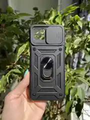 Черный чехол противоударный armors для Realme 8i и Narzo 50 4G / Реалми 8i и Нарзо 50 4G