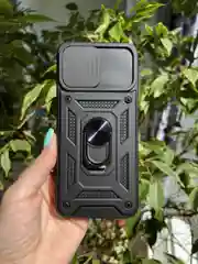 Черный чехол противоударный armors для Realme 8i и Narzo 50 4G / Реалми 8i и Нарзо 50 4G