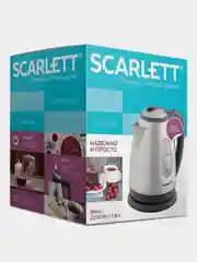 Электрический чайник SCARLETT SC-EK21S88, 2200 Вт, 1.8л, сталь