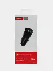 Автомобильное зарядное устройство TRANYOO USB + TYPE-C, поддержка быстрой зарядки, металл