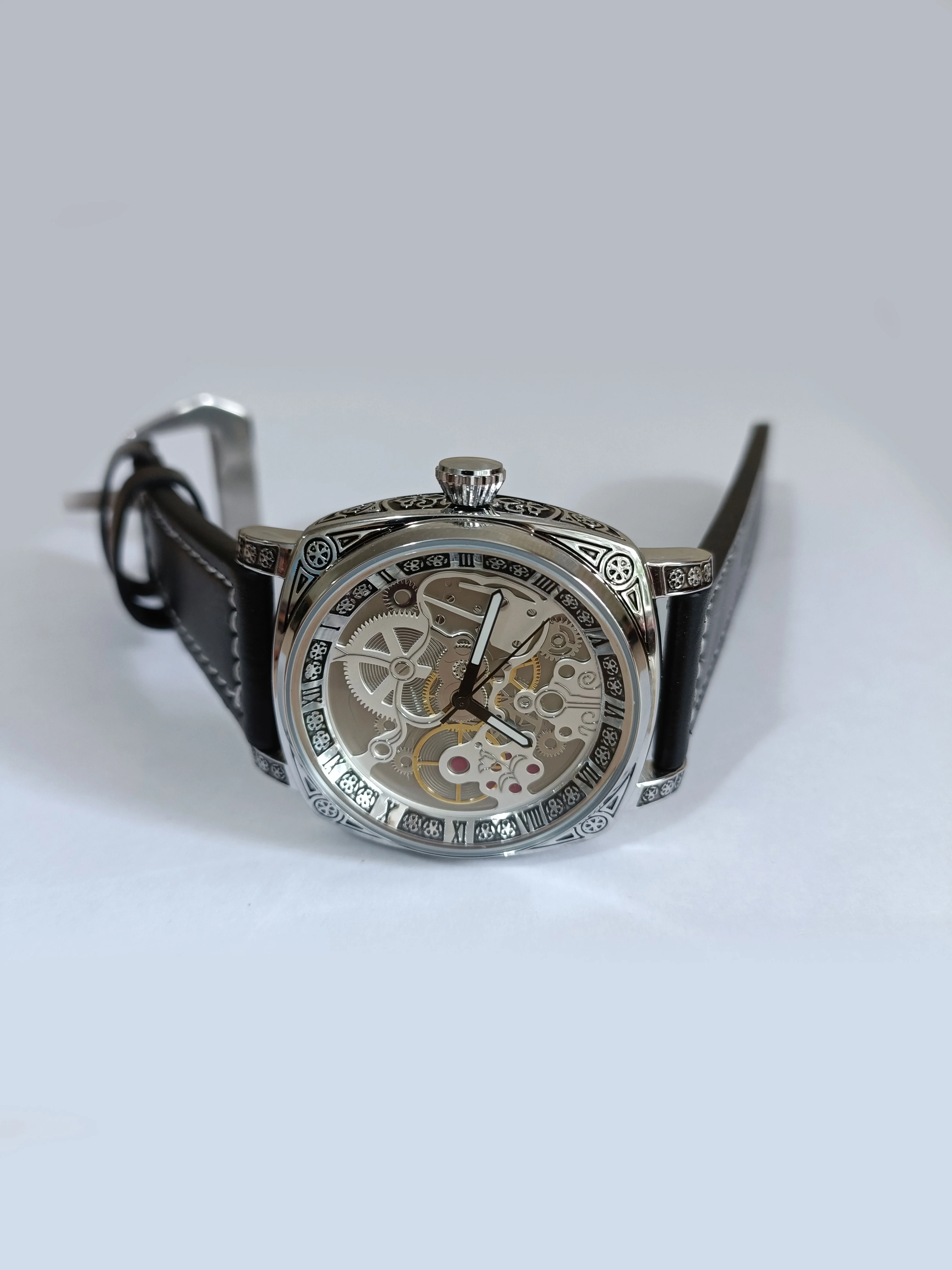 Часы наручные мужские PRECIOUS DUKE 8058, водостойкие