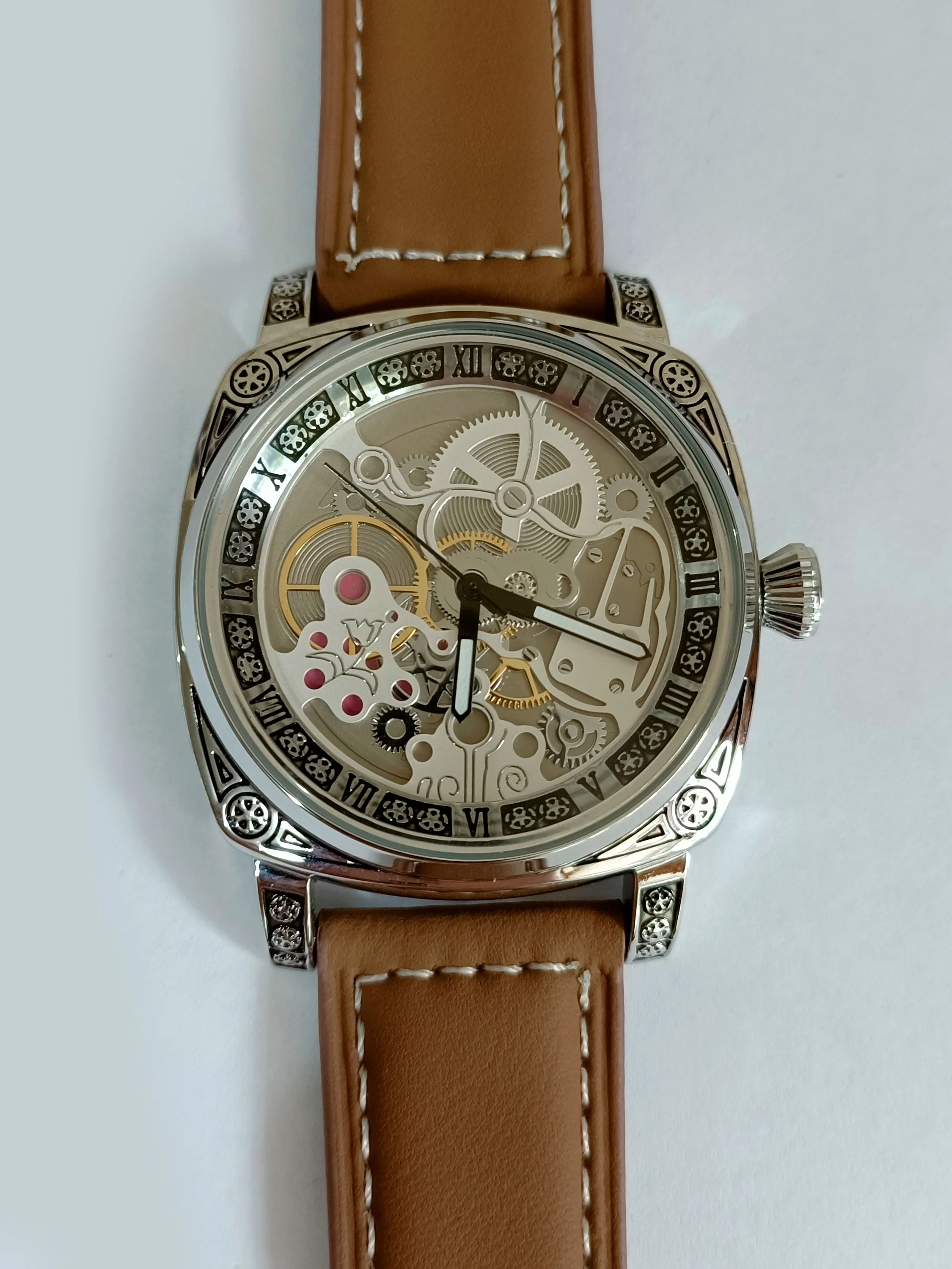 Часы наручные мужские PRECIOUS DUKE 8058, водостойкие