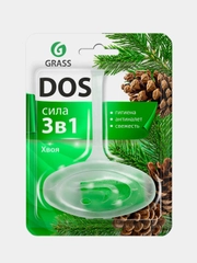 Подвесной блок для унитаза Grass DOS 3 в 1 "Хвоя"
