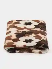 Карамельный плед- покрывало флис-бамбук 180/210