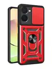 Темно-синий чехол противоударный armors для Realme 10 4G / Реалми 10 4G с защитой камеры