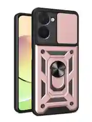Темно-синий чехол противоударный armors для Realme 10 4G / Реалми 10 4G с защитой камеры