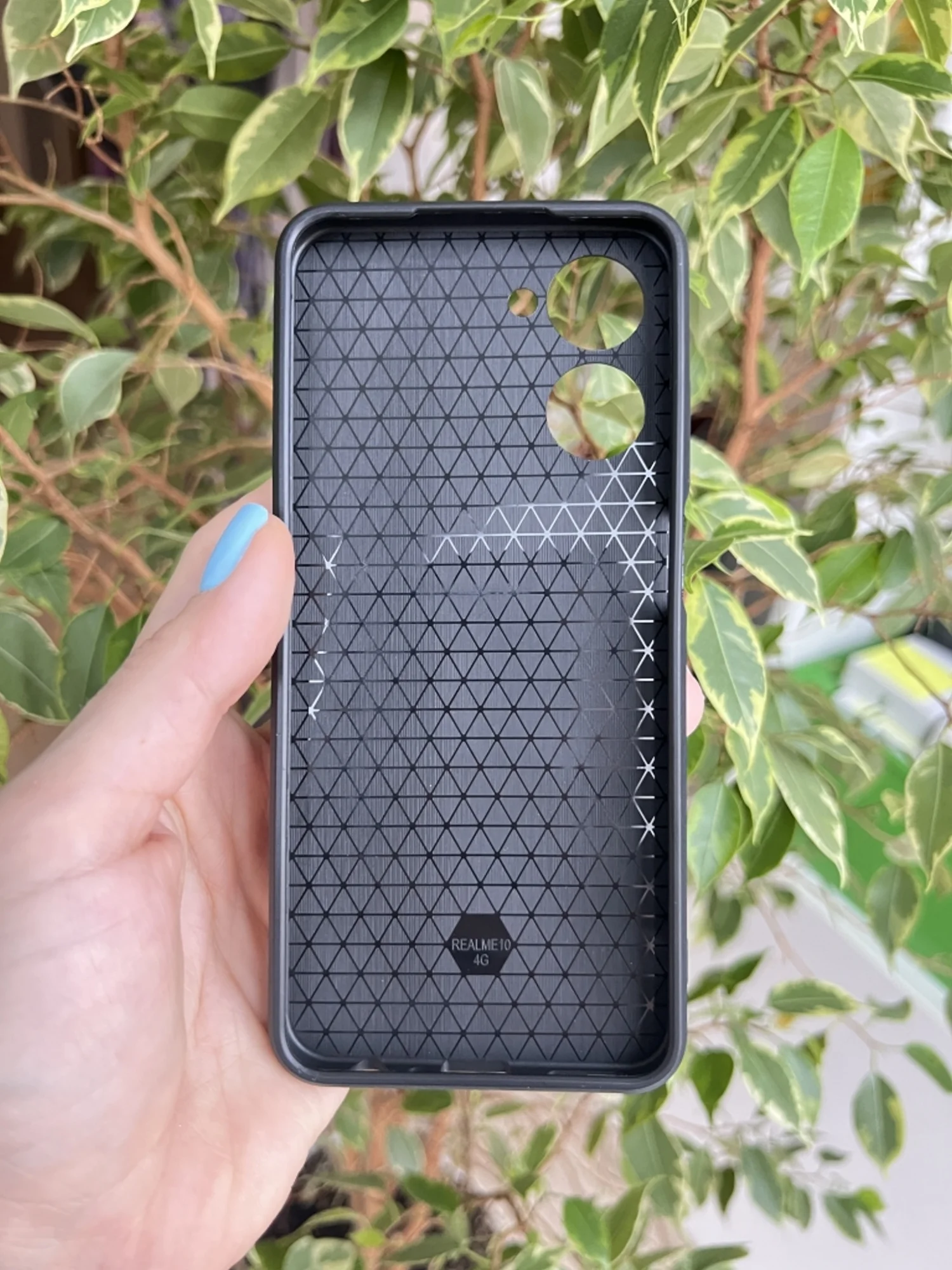 Красный чехол противоударный armors для Realme 10 4G / Реалми 10 4G с защитой камеры