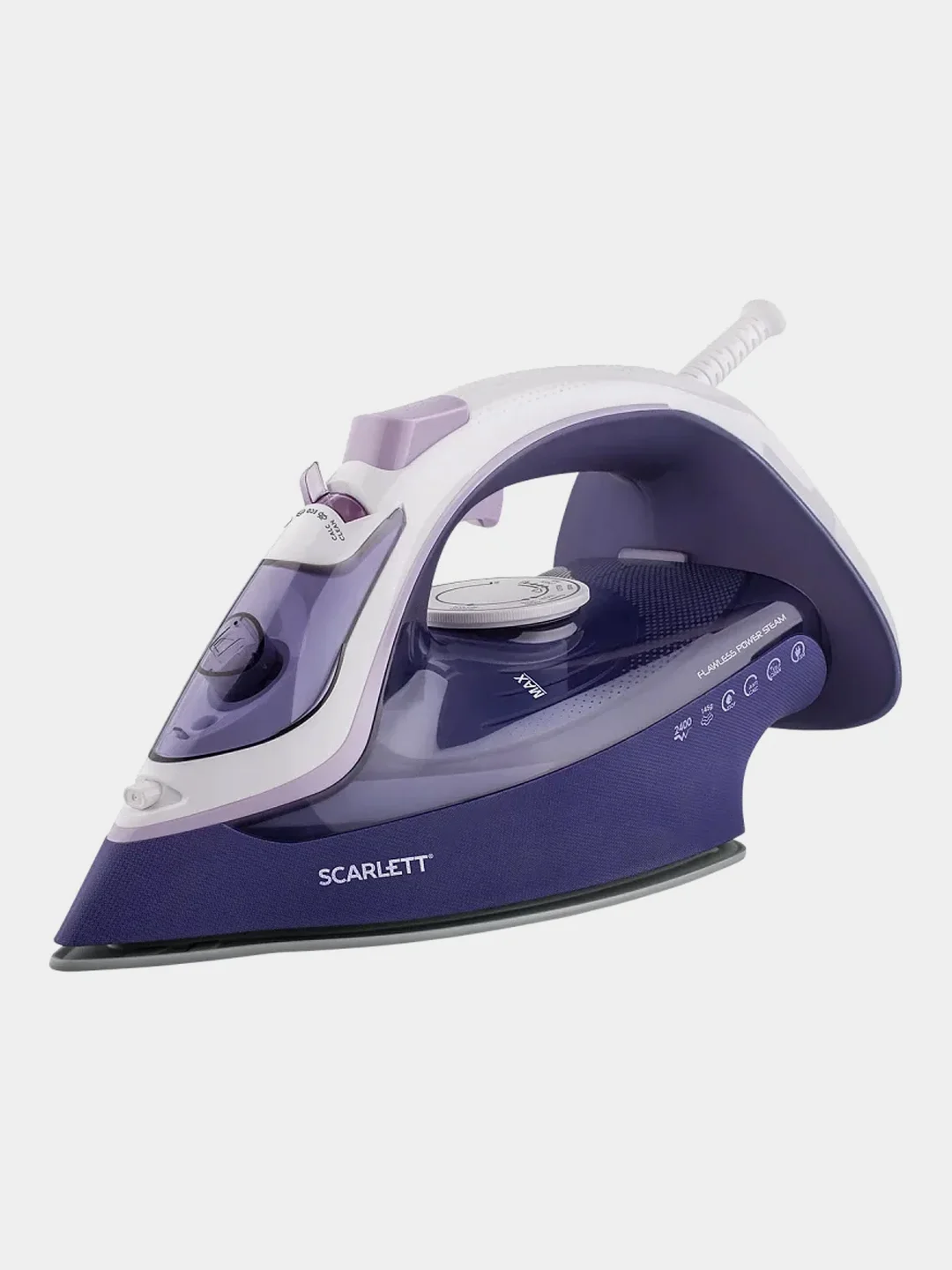 Утюг SCARLETT SC-SI30K37, керамическое, 2400 Вт, фиолетовый