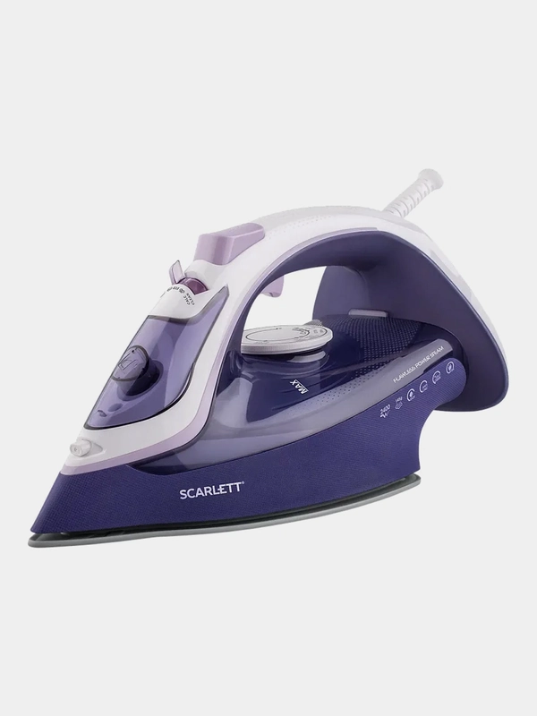 Утюг SCARLETT SC-SI30K37, керамическое, 2400 Вт, фиолетовый