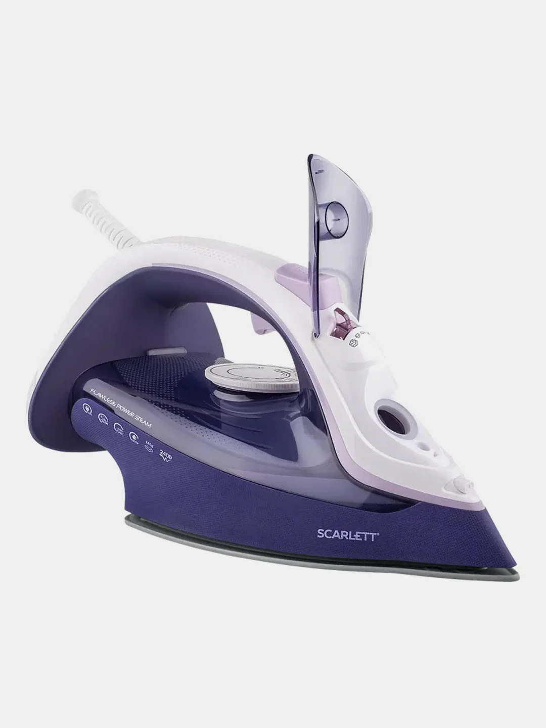 Утюг SCARLETT SC-SI30K37, керамическое, 2400 Вт, фиолетовый
