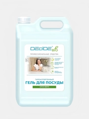 Средство для мытья посуды DECIDE Professional "Алоэ-вера", гель, 5 л