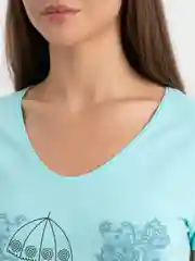 Ледяной пижама женская с брюками, костюм домашний