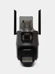 Серый камера видеонаблюдения/ Умная Wi-Fi камера/ датчик движения, ночная съемка, поворотная