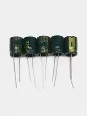 220мкФ 50в Конденсатор электролитический 220UF 50V 105C 10х13мм