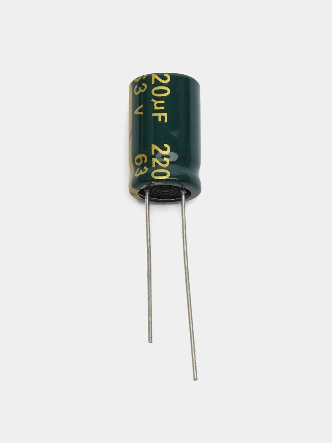 220мкФ 63в Конденсатор электролитический 220UF 63V 105C 10х17мм