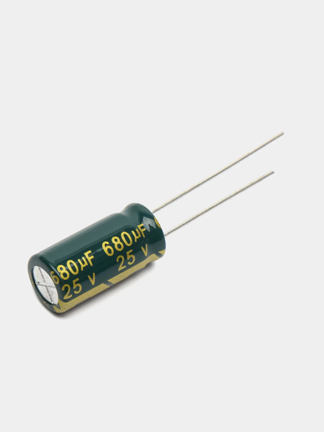 680мкФ 25в Конденсатор электролитический 680UF 25V 105C 10х16мм